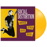 SOCIAL DISTORTION Somewhere Between Heaven And Hell (Yellow Vinyl) lp  music on vinyl