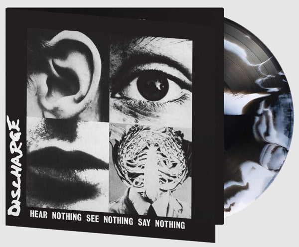 DISCHARGE HEAR NOTHING SEE NOTHING SAY NOTHING (1LP COLOURED) Vinyl LP