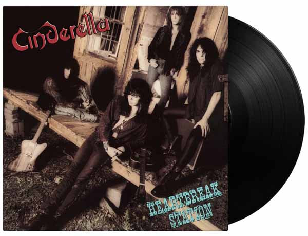 CINDERELLA HEARTBREAK STATION (1LP BLACK) Vinyl LP