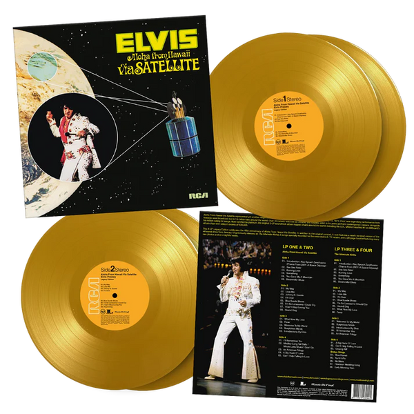 Elvis PRESLEY Aloha From Hawaii Via Satellite 4lp colour numbered ltd