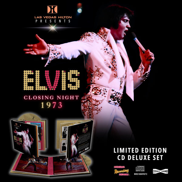 ELVIS PRESLEY LAS VEGAS – CLOSING NIGHT 1973 (CD DIGI BOOK) Compact Disc Book