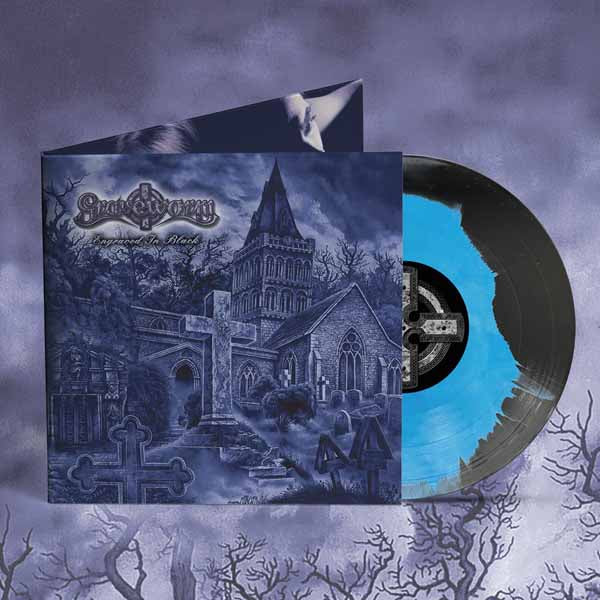 GRAVEWORM ENGRAVED IN BLACK (BLUE/BLACK VINYL) Vinyl LP