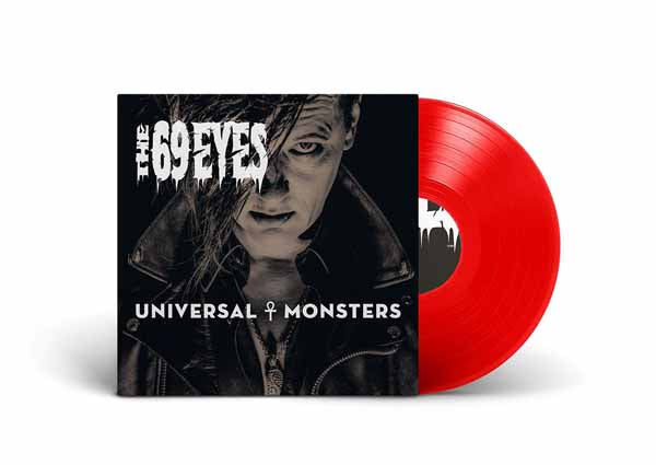 69 EYES UNIVERSAL MONSTERS (RED VINYL) Vinyl LP