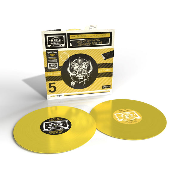 The Lost Tapes Vol. 5 (Live At Donnington 2008) (Yellow Vinyl) Artist MOTORHEAD Format:LP Label:BMG 2lp