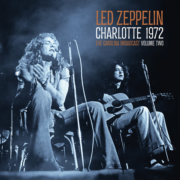 LED ZEPPELIN CHARLOTTE 1972 VOL.2 (WHITE VINYL 2LP) VINYL DOUBLE ALBUM