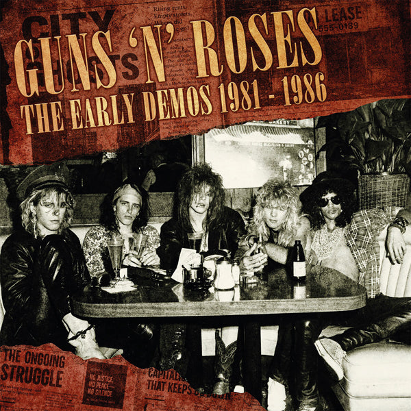 GUNS N' ROSES THE EARLY DEMOS 1981-1986 (2LP) Vinyl Double Album