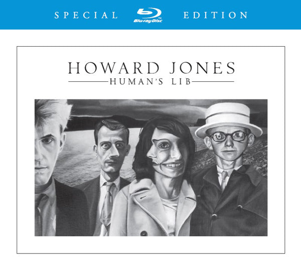 HOWARD JONES HUMAN'S LIB 2024 NEW STERO MIX / 5.1 SURROUND SOUND REMIX (CD+BLU-RAY) COMPACT DISC DOUBLE