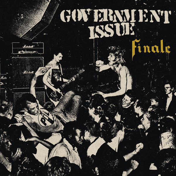 GOVERNMENT ISSUE FINALE (CLEAR VINYL) VINYL DOUBLE ALBUM