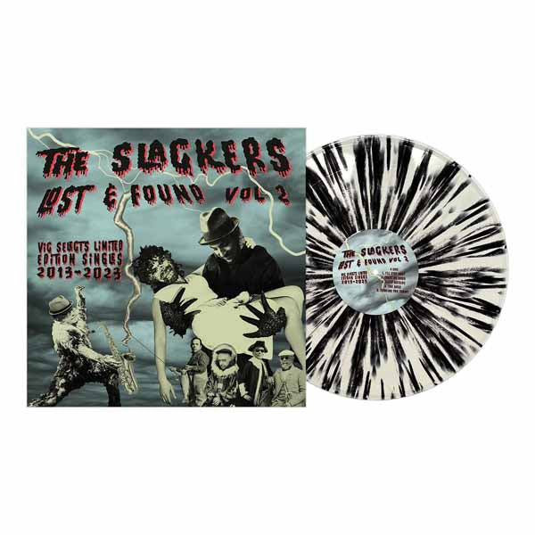 SLACKERS, THE LOST & FOUND VOL 2 (BONE W/BLACK SPLATTER VINYL) Vinyl LP