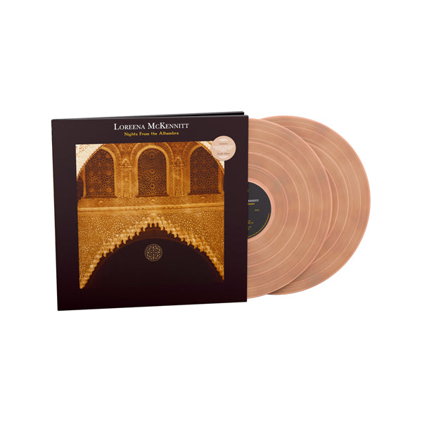 LOREENA MCKENNITT NIGHTS FROM THE ALHAMBRA (MANGO CHUTNEY COLOUR VINYL 2LP) Vinyl Double Album