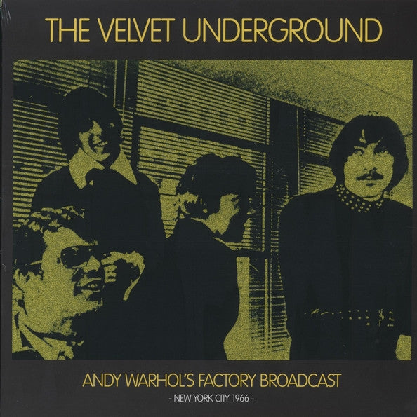 Andy Warhol's Factory Broadcast New York City 1966 velvet underground Format:LP Label:MIND CONTROL