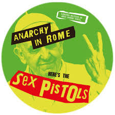 Sex Pistols – Anarchy In Rome    Label: Coda Publishing – CPLPD332 Format: Vinyl, LP, Limited Edition, Numbered, Picture Disc, Unofficial Release