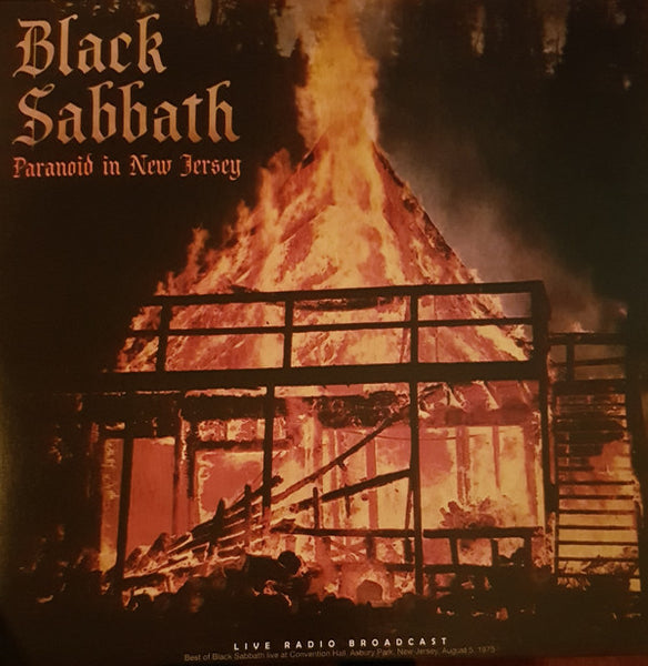 Paranoid in New Jersey Artist Black Sabbath Format:Vinyl / 12" Album Label:Cult Legends