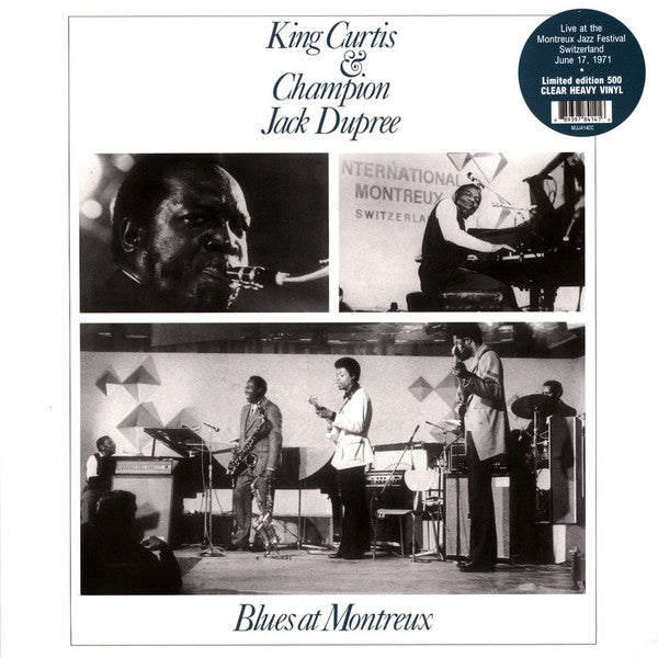 CHAMPION JACK DUPREE & KING CURTIS - Blues At Montreux 1971 vinyl lp clear MJJ414CC