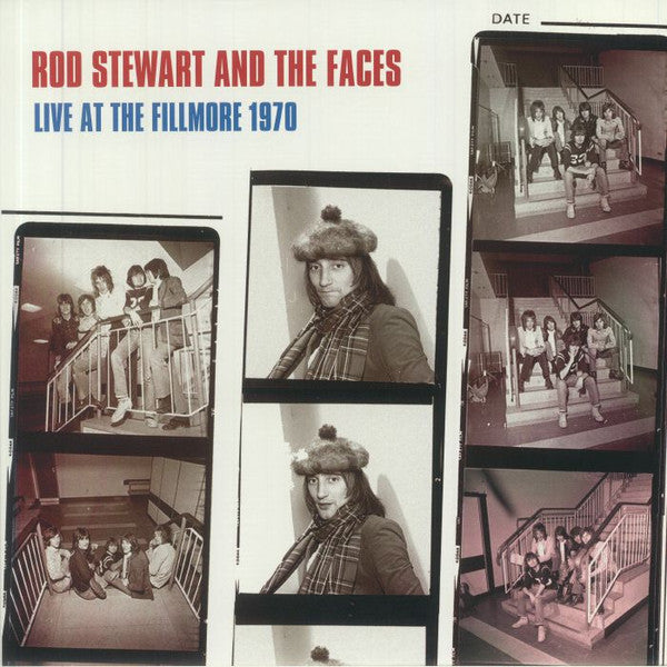 LIVE AT THE FILLMORE 1970 (WHITE VINYL, LIMITED) by ROD STEWART AND THE FACES Vinyl - 3 LP Box Set  LC3LPC5077