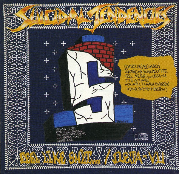 Controlled By Hatred/Feel Like Shit... Deja Vu Artist Suicidal Tendencies Format:Vinyl / 12" Album Coloured Vinyl (Limited Edition)