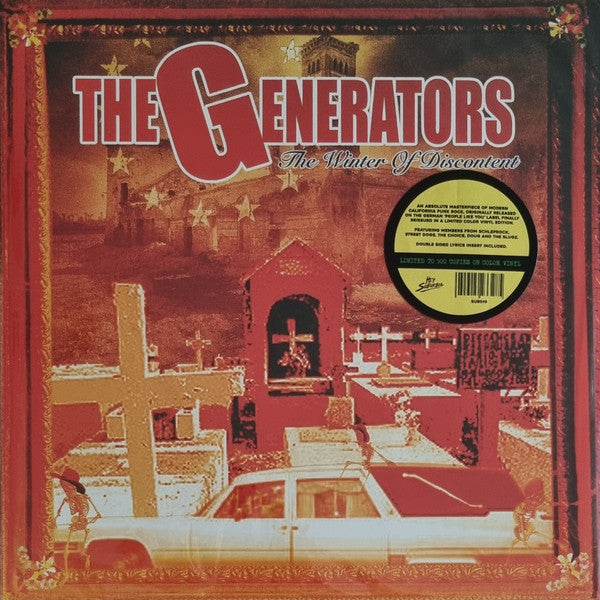 The Generators ‎– The Winter Of Discontent    Label: Hey Suburbia // Cat No: SUB019 // Format: colour Vinyl LP