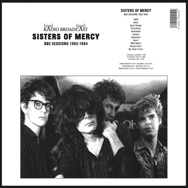 The Sisters Of Mercy – BBC Sessions 1982-1984 vinyl lp