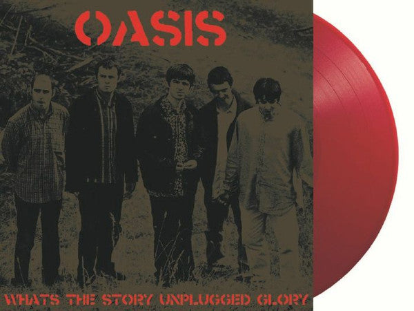 What's the Story Unplugged Glory Artist Oasis Format:Vinyl / 12" Album RED Coloured Vinyl