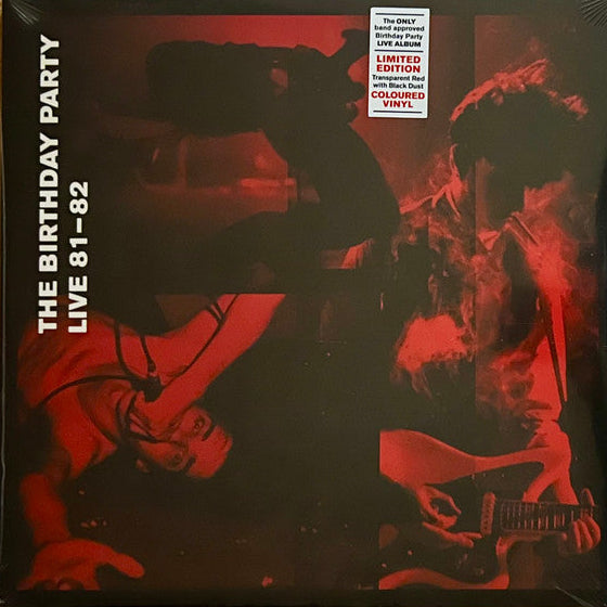 Live 81-82 (Transparent Red W/Black Dust Vinyl) Artist BIRTHDAY PARTY Format:LP Label:MUSHROOM