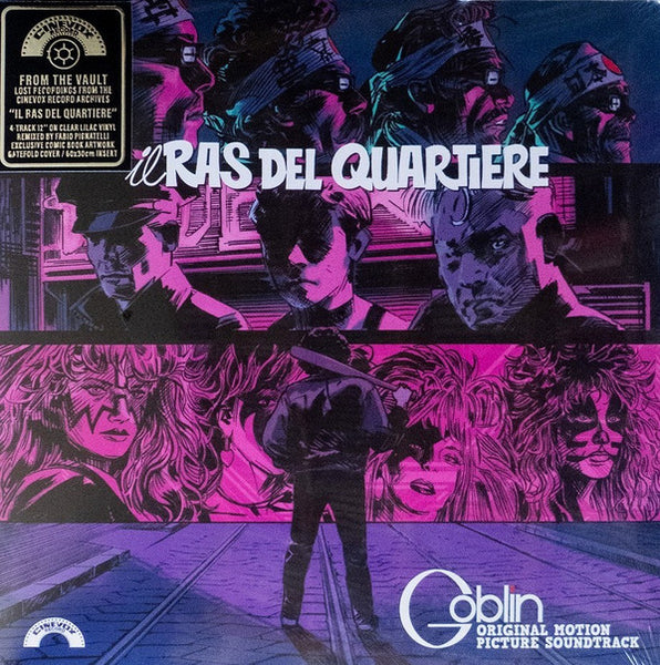 Il Ras Del Quartiere - Original Soundtrack Artist GOBLIN Format:LP + CD & Clear Lilac Label:SAIFAM