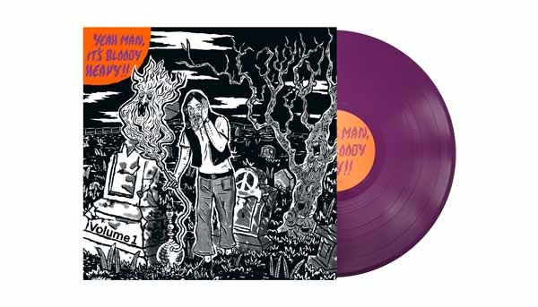 VARIOUS ARTISTS YEAH MAN, IT’S BLOODY HEAVY!! (PURPLE VINYL) Vinyl LP