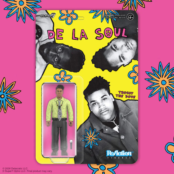 De La Soul Reaction Figure Wave 01 - David 'Trugoy The Dove' Jolicoeur (Me. Myself & I) super 7