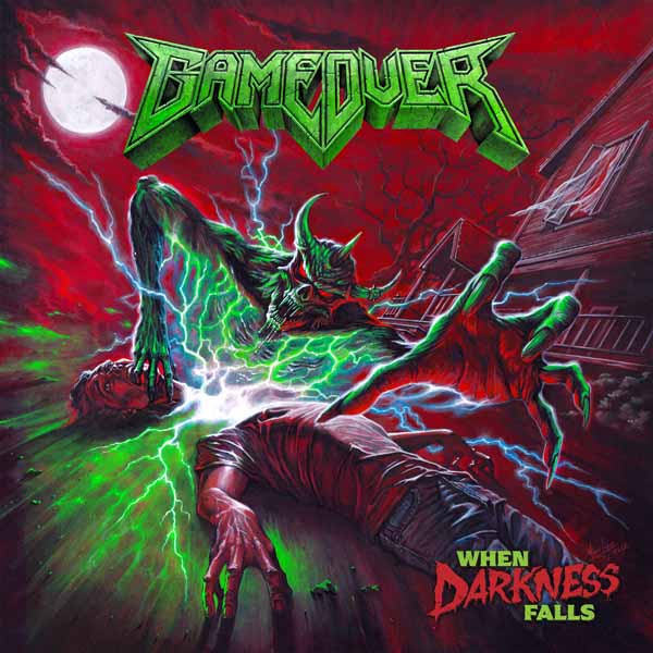 GAME OVER WHEN DARKNESS FALLS Compact Disc
