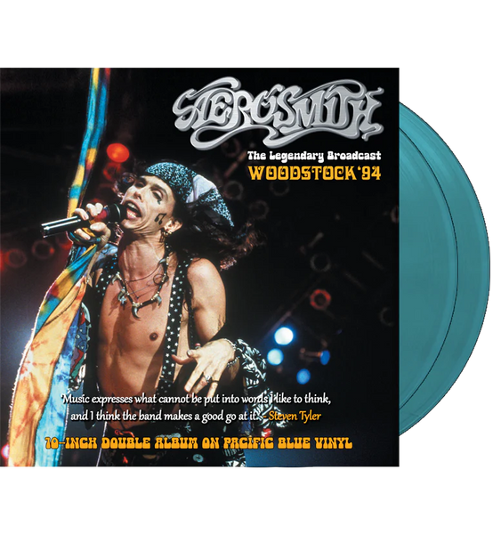 Woodstock '94 (Pacific Blue Vinyl) Artist AEROSMITH Format:10"&nbsp; vinyl x 2