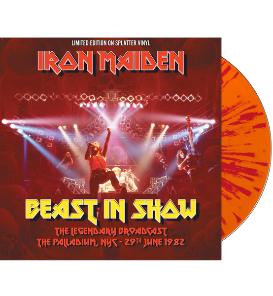 Beast In Show (Red/Orange Splatter Vinyl) Artist IRON MAIDEN Format:LP