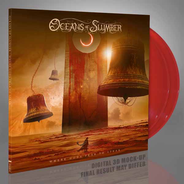 OCEANS OF SLUMBER WHERE GODS FEAR TO SPEAK (RED VINYL 2LP) Vinyl Double Album