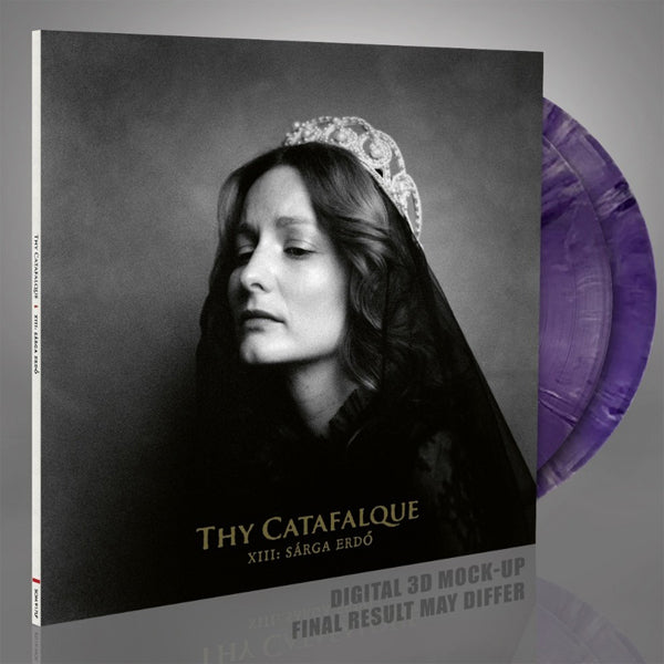 THY CATAFALQUE XIII: SÁRGA ERDO (PURPLE, BLACK AND WHITE MARBLED 2LP) Vinyl Double Album