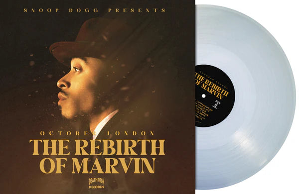 OCTOBER LONDON: THE REBIRTH OF MARVIN (CLEAR VINYL) - LP vinyl snoop death row