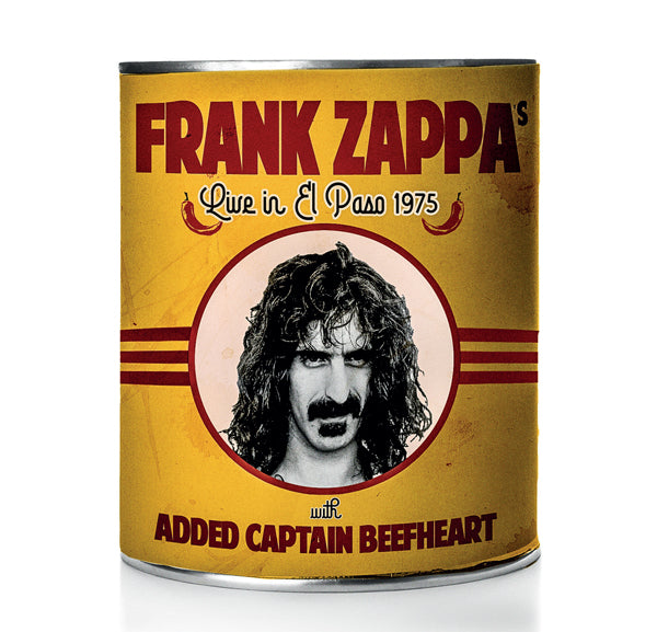 FRANK ZAPPA (WITH ADDED CAPTAIN BEEFHEART) LIVE IN EL PASO 1975 (2CD) COMPACT DISC DOUBLE