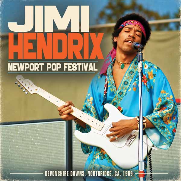 JIMI HENDRIX NEWPORT POP FESTIVAL Compact Disc