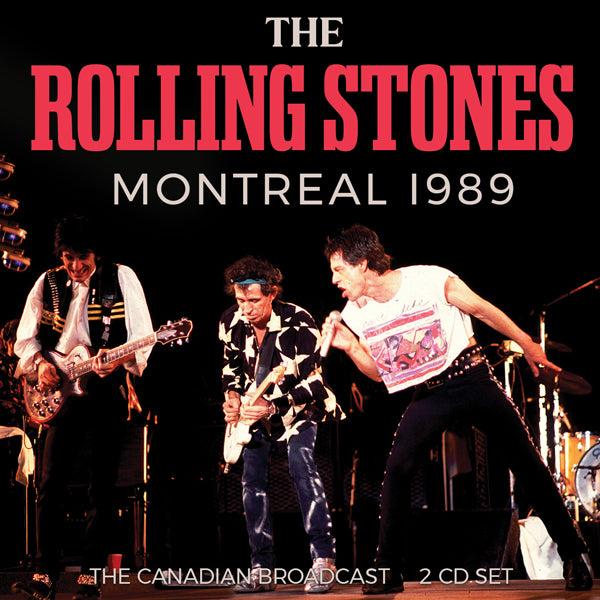 ROLLING STONES, THE MONTREAL 1989 (2CD) COMPACT DISC DOUBLE