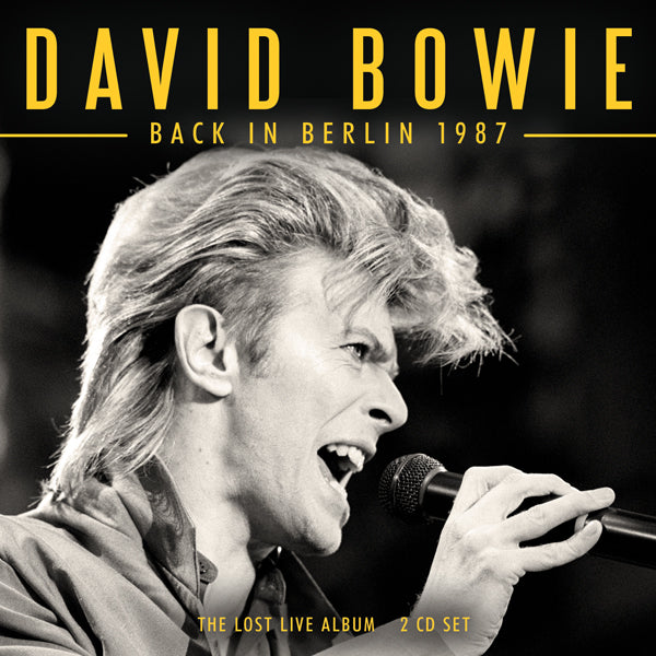 DAVID BOWIE BACK IN BERLIN 1987 (2CD) COMPACT DISC DOUBLE