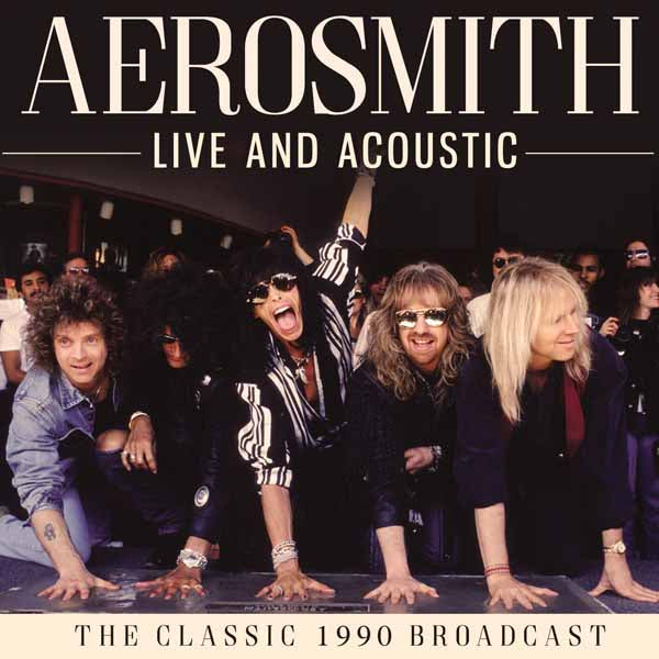 AEROSMITH LIVE AND ACOUSTIC Compact Disc