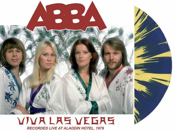 ABBA Viva Las Vegas: Live At Performing Arts Theatre Aladdin Hotel Las Vegas NV September 24th 1979: FM Broadcast Dear Boss Format: yellow &amp; blue splattered vinyl LP - punk to funk heaven