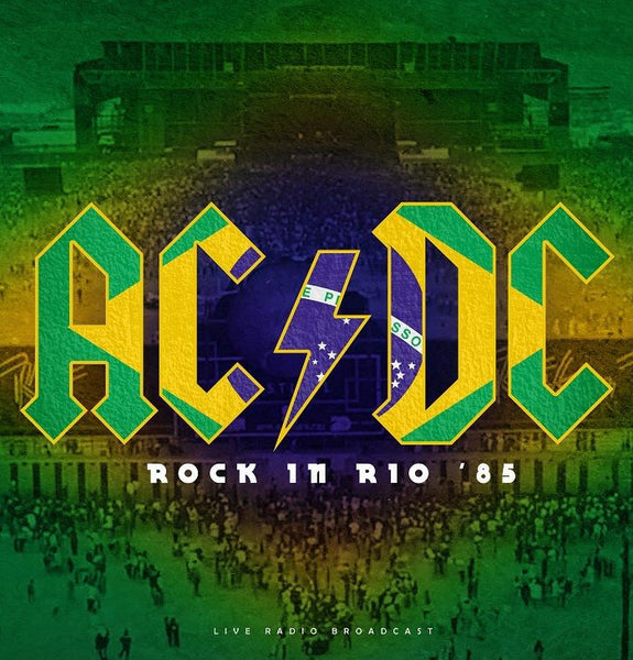 AC / DC Rock In Rio '85 Cult Legends Format: 180 gram vinyl LP - punk to funk heaven