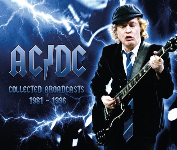 AC/DC COLLECTED BROADCASTS 1981 - 1996 (4CD) Compact Disc - 4 CD Box Set - punk to funk heaven