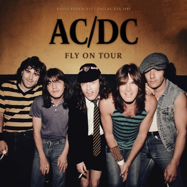 AC/DC FLY ON TOUR / DALLAS, 1985 VINYL 10" - punk to funk heaven