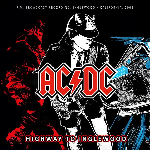 AC/DC HIGHWAY TO INGLEWOOD/RADIO BROADCAST (RED - TRANSPARENT VINYL) Vinyl LP - punk to funk heaven