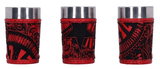 AC/DC Logo Shot Glass Set (Set Of 3) NEMESIS NOW - punk to funk heaven