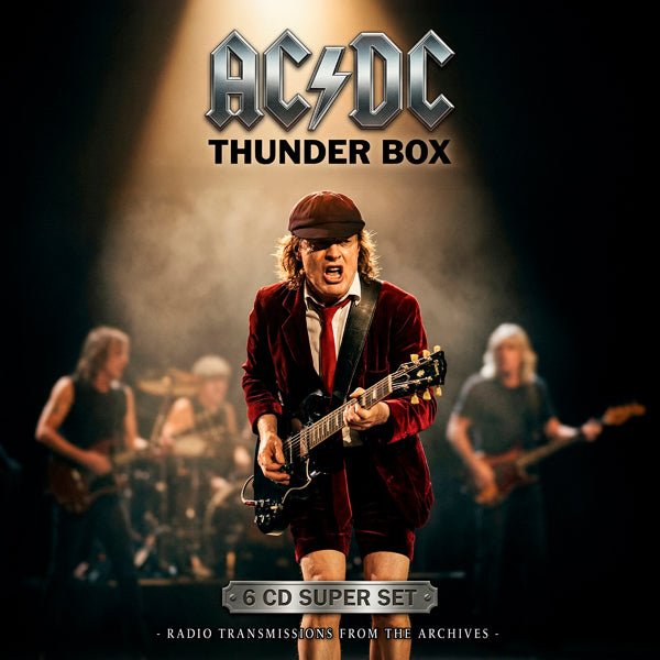 AC/DC THUNDER BOX (6 CD) Compact Disc Box Set - punk to funk heaven