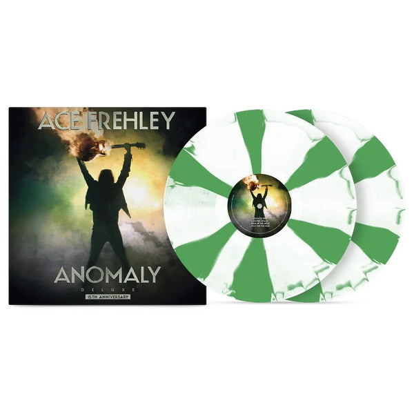 ACE FREHLEY ANOMALY (CORNETTO: NEON GREEN & WHITE) Vinyl LP - punk to funk heaven