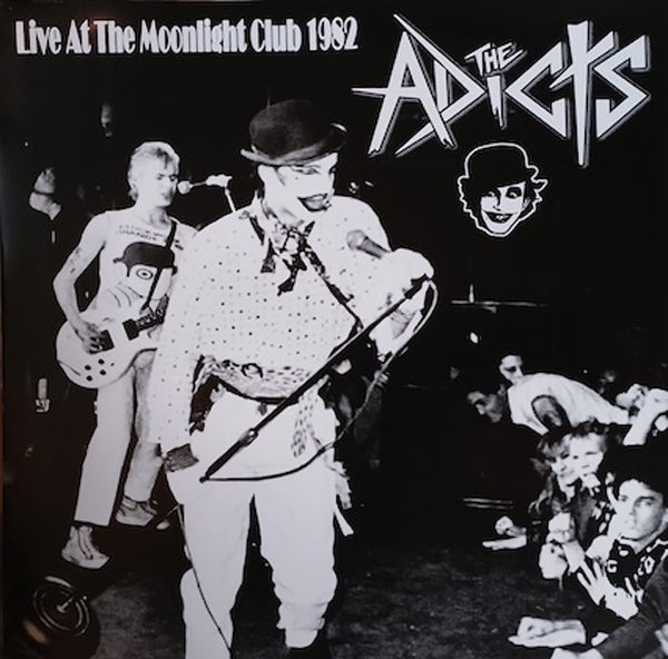 ADICTS, THE LIVE AT THE MOONLIGHT CLUB 1982 Vinyl LP - punk to funk heaven