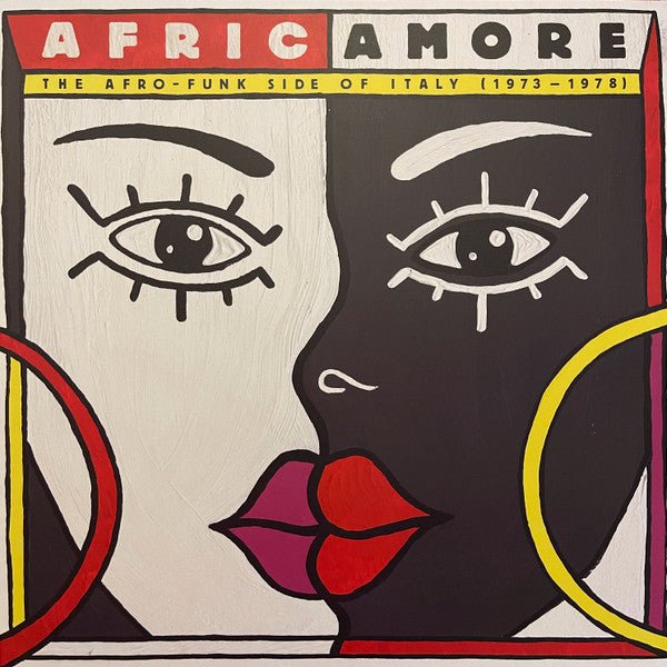AFRICAMORE Various Artists vinyl lp - punk to funk heaven