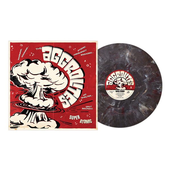 AGGROLITES, THE SUPER ATOMIC (MARBLE COLORED VINYL) Vinyl LP - punk to funk heaven