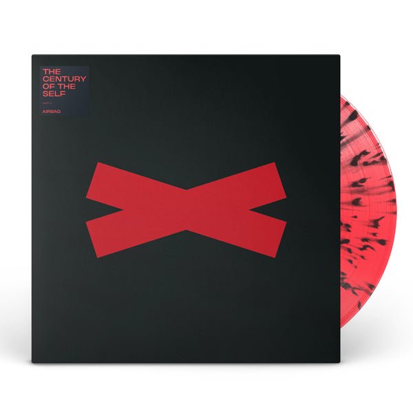 AIRBAG THE CENTURY OF THE SELF (BLACK/RED SPLATTER VINYL) VINYL LP - punk to funk heaven